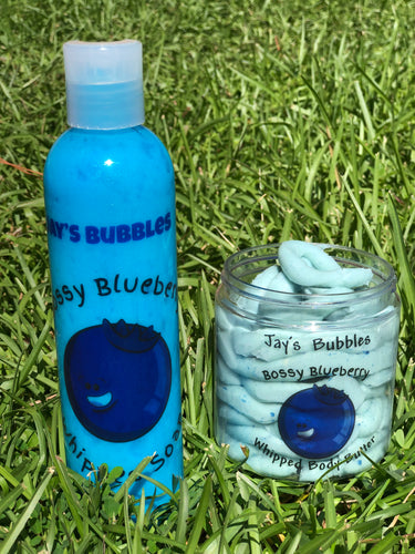 Jay’s Bubbles Bouncy Blueberry Bath and Body Set